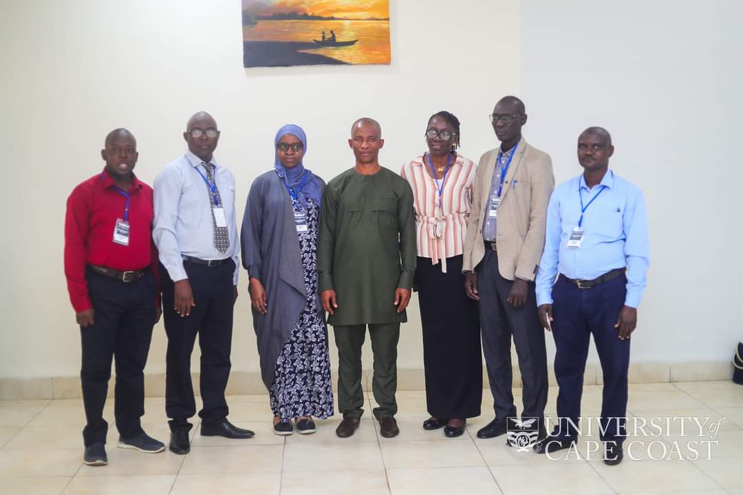 Group Pictures with the Provost of CoHAS.
