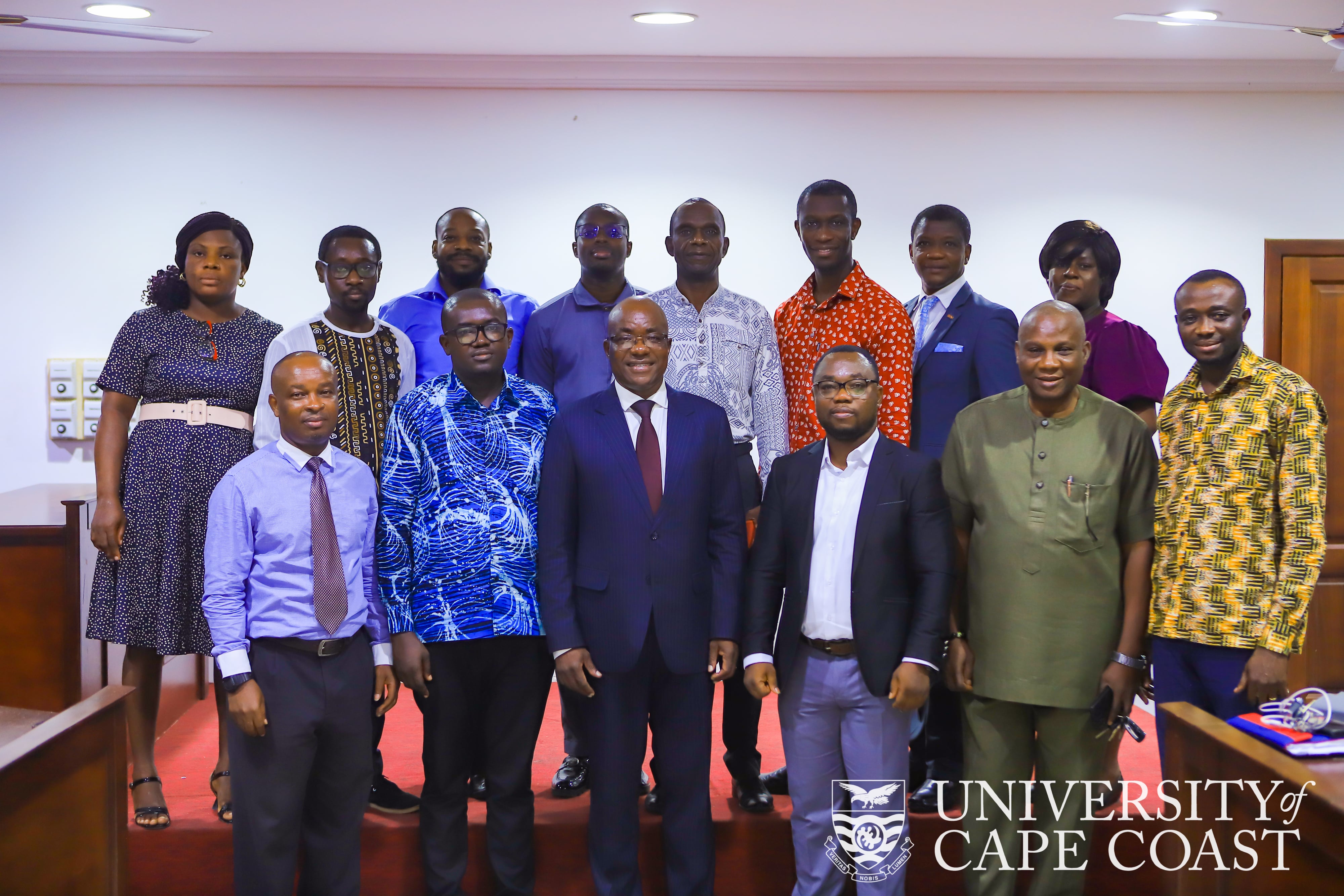 Officials of the two institutions (SOVS & BUSE) after the meeting