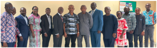 Group photograph with the Pharmacy Council Ghana